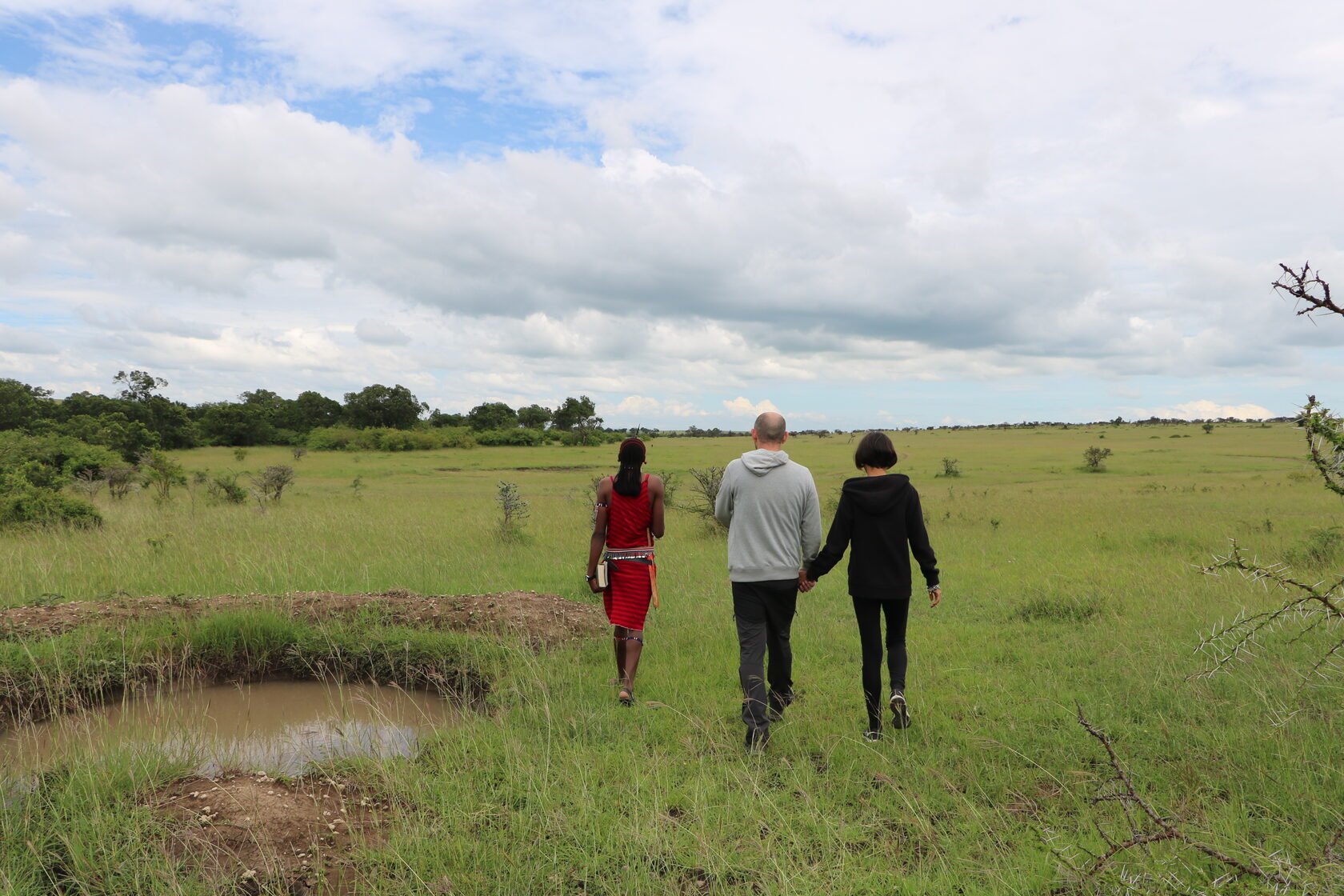 Loyk Mara Camp — Walking the Plains