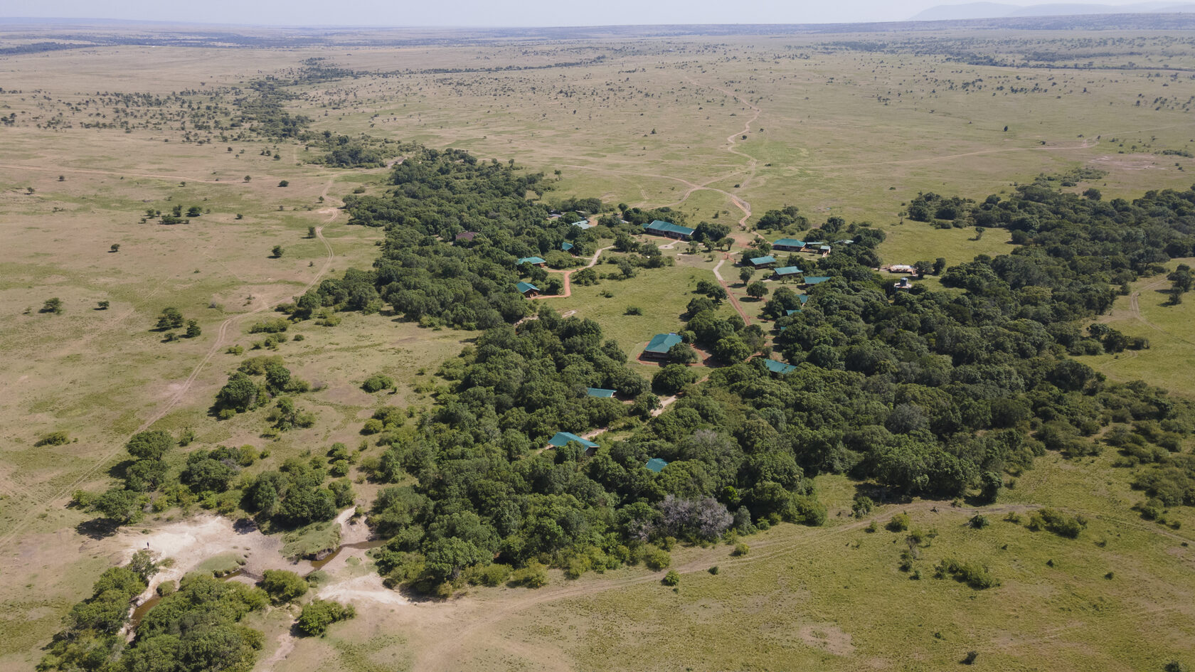 Loyk Mara Camp — From Above